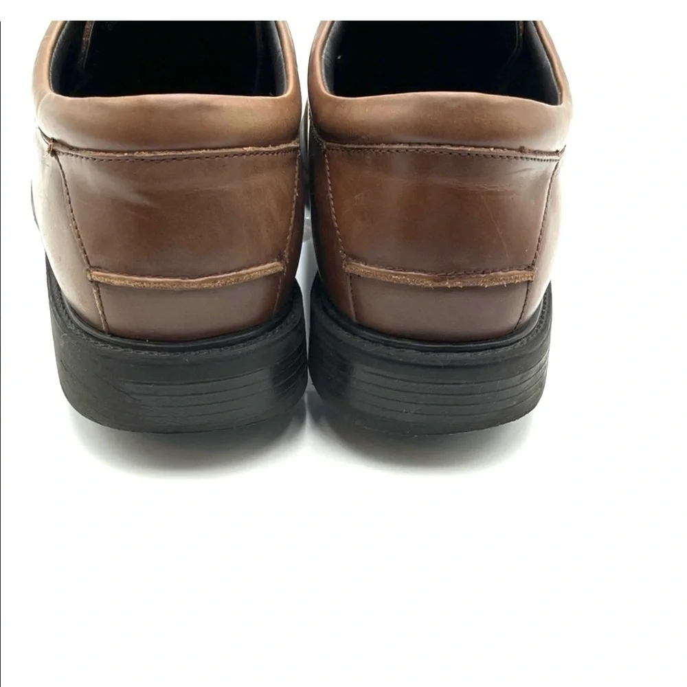 Nunn Bush Classic Brown Leather Oxford Dress Shoes 12
